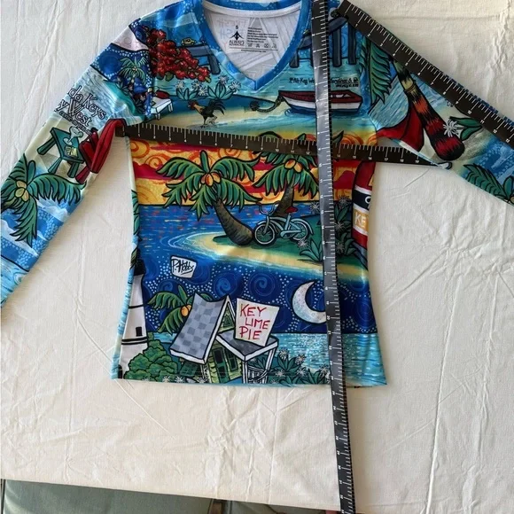 Key West SPF Shirt SZ S NWOT - Picture 8 of 16